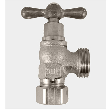 ARROWHEAD BRASS VALVE WASH MACH 1/2""CMP 221CCLF